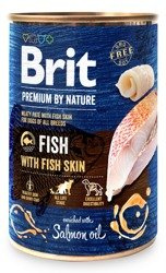 Brit Premium by Nature 400g Fish mokra karma