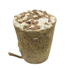 Garden&Fun dzwonek tłuszczowy z orzechami z włókna kokosowego 250g