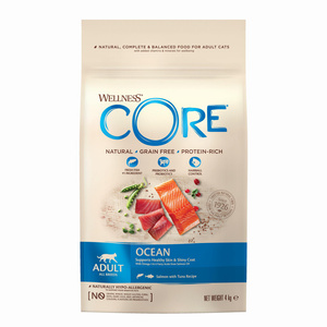 Wellness Core Ocean Salmon k.sucha d.kota łosoś/tuńcz. 4kg