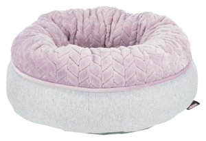 Trixie Junior Round legowisko okrągłe jasnoszare-liliowe 40cm
