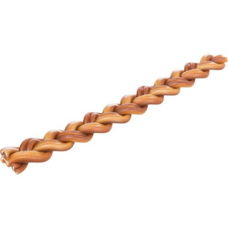 Trixie Warkocz do żucia z penisami wołowymi 25cm 58g 50szt/opak