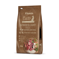 Fitmin Purity Rice Senior&Light Venison&Lamb 2kg