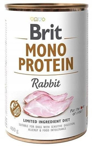 Brit Mono Protein z królikiem 6x400g