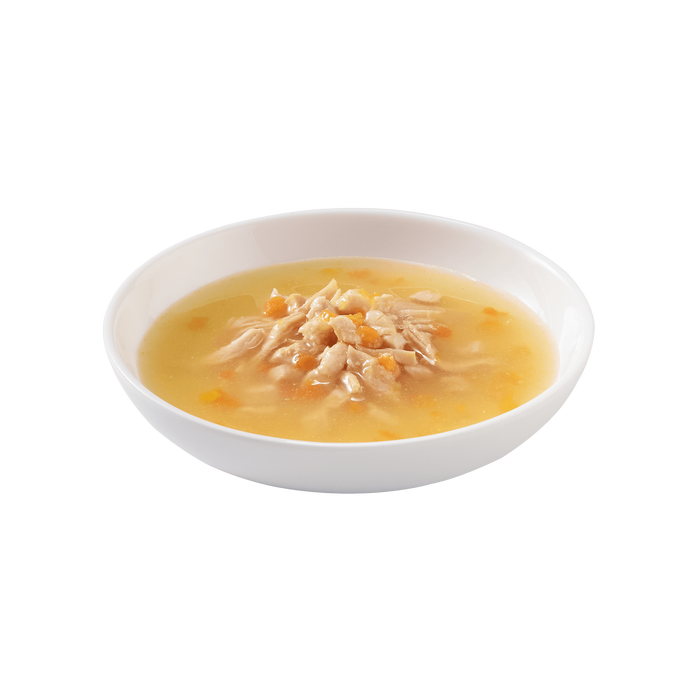 Schesir Soup karma mokra dla kotów zupa kurczak z dynią 40g saszetka