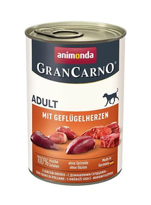 Animonda GranCarno Adult Serca Drobiowe 400g