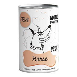 Pepe Monoprotein konina 400g dla psa