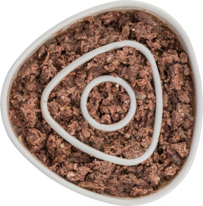 Trixie Miska Slow Feeding szara plastik/TPR 0,35 l/15x15cm spowalniająca jedzenie