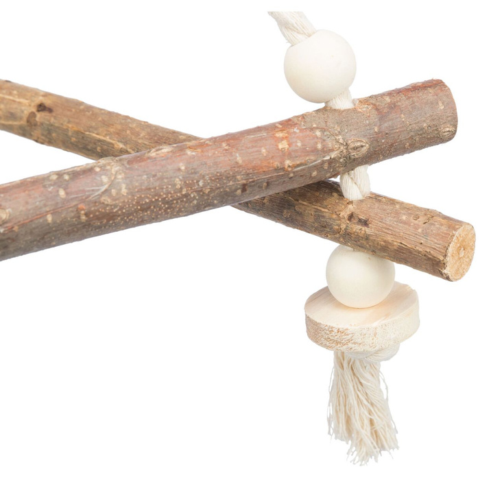 Trixie trójkąt drewniany 27x27x27cm