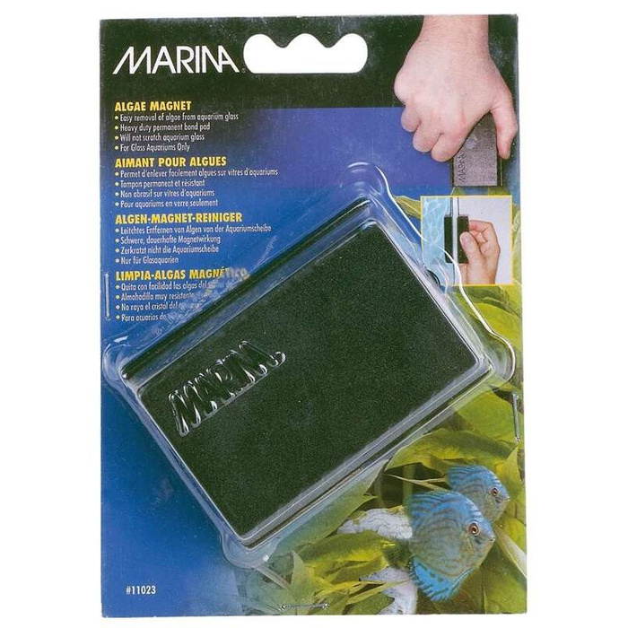 Marina Czyścik magnetyczny do akwarium L 8x6 cm