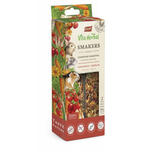 Vita Herbal Smakers czerwone warzywa dla gryzoni i królika 90g