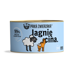 Paka Zwierzaka mokra karma dla kota z jagnięciną 200g