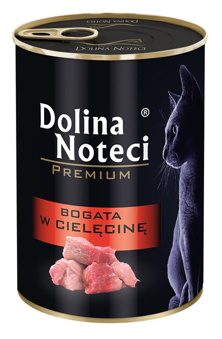 Dolina Noteci Premium Bogata w Cielęcinę 12x400g