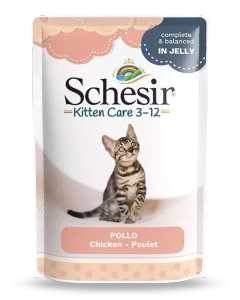 SCHESIR filety z kurczaka w galaretce dla kociąt 85g