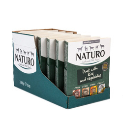 Naturo Adult Kaczka z ryżem i warzywami 7x400g