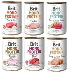 Brit Mono Protein Mix Smaków 6x400g