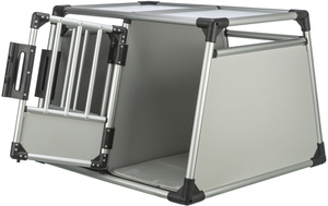 Trixie Podwójna skrzynia transportowa aluminium 95x69x88cm