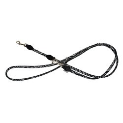 Barry King  Smycz dla psa wzór Equilibre regulowana okrągła 6mm/220cm