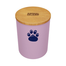 Animal Island Pojemnik na karmę dla psa L Różowy 5,5L