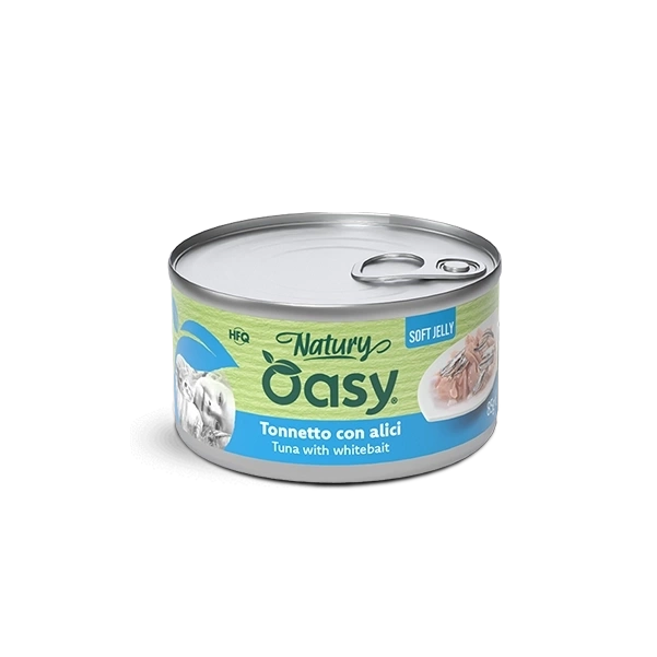 Oasy Natury Soft Jelly - Tuńczyk z młodymi sardynkami 85g