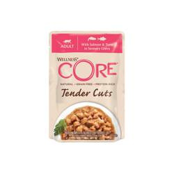 Wellness Core Tender Cuts Karma Mokra Łosoś Tuńczyk 85g