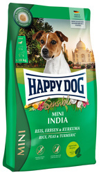 Happy Dog Sensible Mini India z ryżem i groszkiem 300g