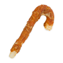 Hau&Miau Pausesnack przysmak dla psa laski ze skóry owinięte kurczakiem 500g