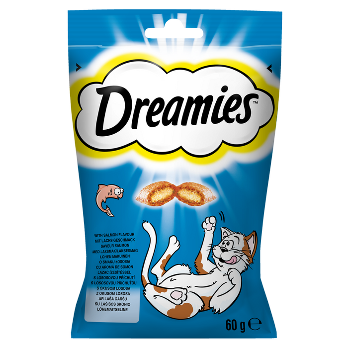 Dreamies z wyśmienitym łososiem 60g