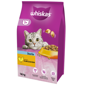 Whiskas Sterile z kurczakiem 14kg