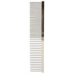 Trixie grzebień metalowy drobne i szeroko rozstawione zęby 16cm