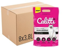 Calitti Micro Crystals drobny żwirek silikonowy 8x3,8l