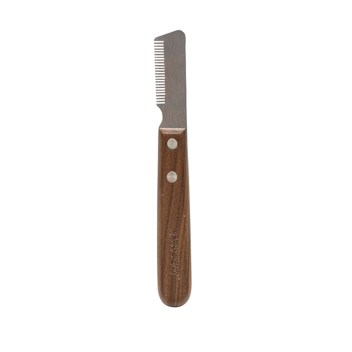 Barry King Trymer tradycyjny dla zwierząt drewno orzechowe stal 2x17,2 cm