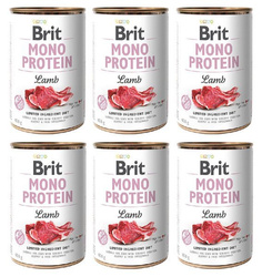 Brit Mono Protein z jagnięciną 6x400g