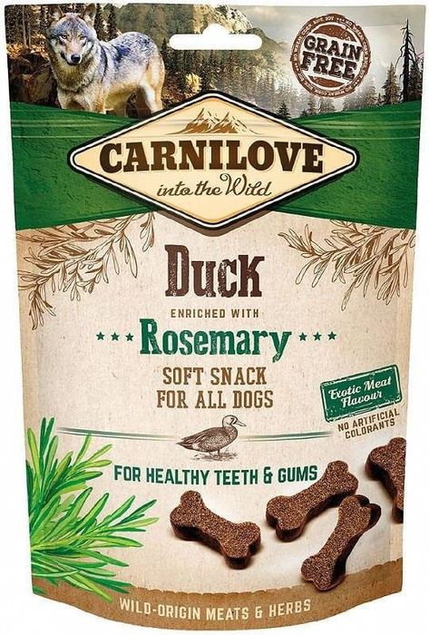 Carnilove Semi Moist Snack kaczka z rozmarynem 200 g