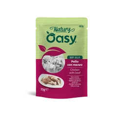 OASY Natury saszetka - Kurczak z wołowiną 70g