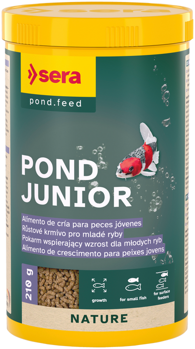 Sera Pond Junior 1000ml/ 210g granulat - pokarm dla młodych ryb stawowych