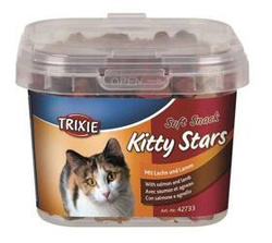 Trixie Soft Snack Kitty Stars gwiazdki z łososiem i jagnięciną 140g