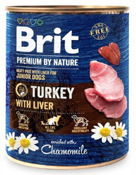 Brit Premium by Nature z indykiem 800g