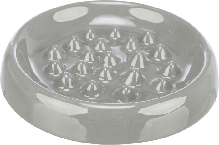 Trixie Miska Slow feed biała ceramiczna 0,25l/18cm spowalniająca jedzenie