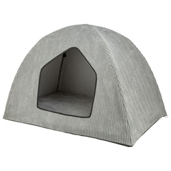 Trixie Vital Jonna legowisko zamknięte ortopedyczne jasnoszare 70x70x100cm