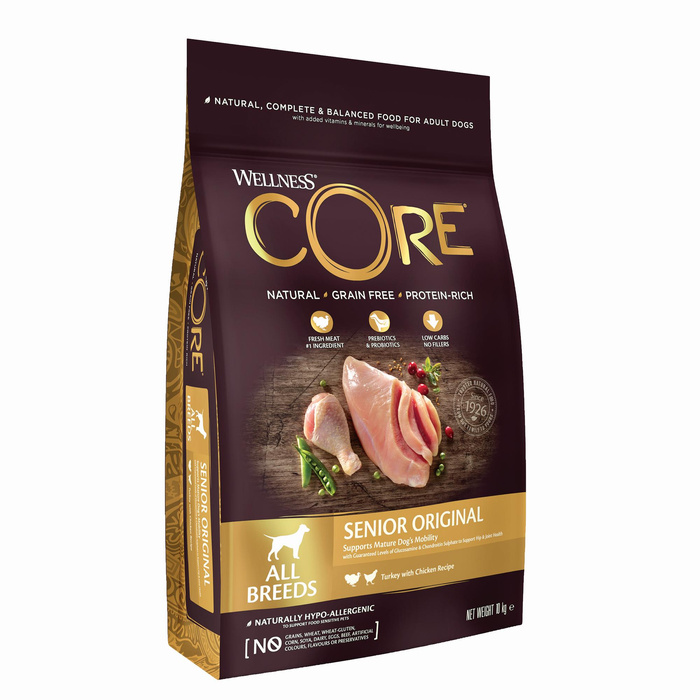 Wellness Core Senior dla starszych psów indyk kurczak 10kg
