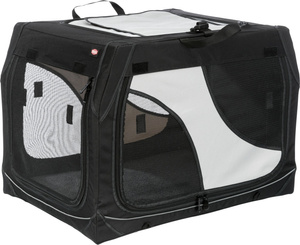 Trixie Box transportowy Vario 20 S: 61x43x46cm nylon czarno-szary