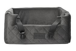 Amibelle Fotelik Samochodowy Molly Velvet szary L