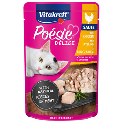 Vitakraft Poesie 85g DELI SAUCE Kurczak