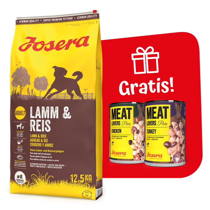 Josera Lamb & Rice 12,5kg