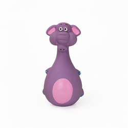 Barry King zabawka dla psa fioletowy słoń TPR 13cm