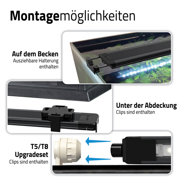 Fluval AquaSky LED 3,0 Oświetlenie do akwarium 33W 115-146,4cm bluetooth