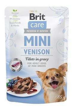 Brit Care Mini Pouch saszetka mokra karma dziczyzna 85g