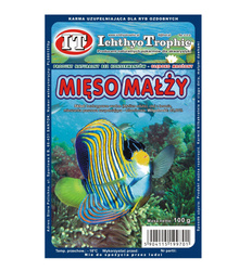 Ichthyo Trophic Mrożonka Mięso Małż(Siekane, Przesiane, Płukane) 100g