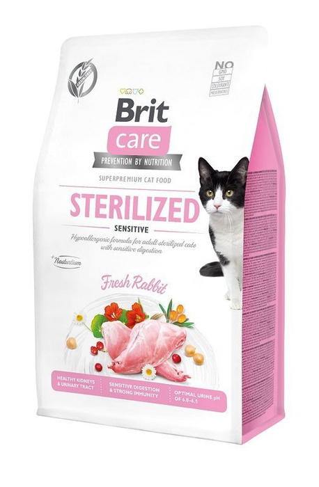 Brit Care Cat Sterilized Sensitive 2kg