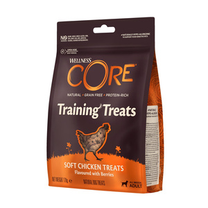 Wellness Core Treats przysmak kurczak i jagody 170g